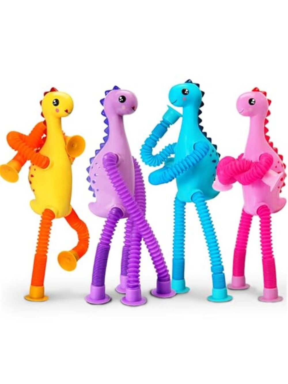 4Pcs Dinosaur Airplane Travel Car Ride Toys for Toddlers Kids Boys Girls